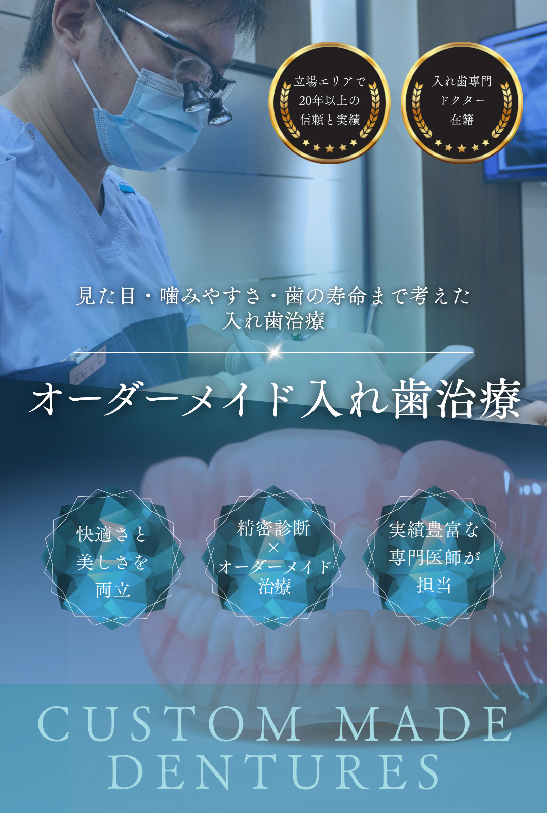 Custom Made Dentures