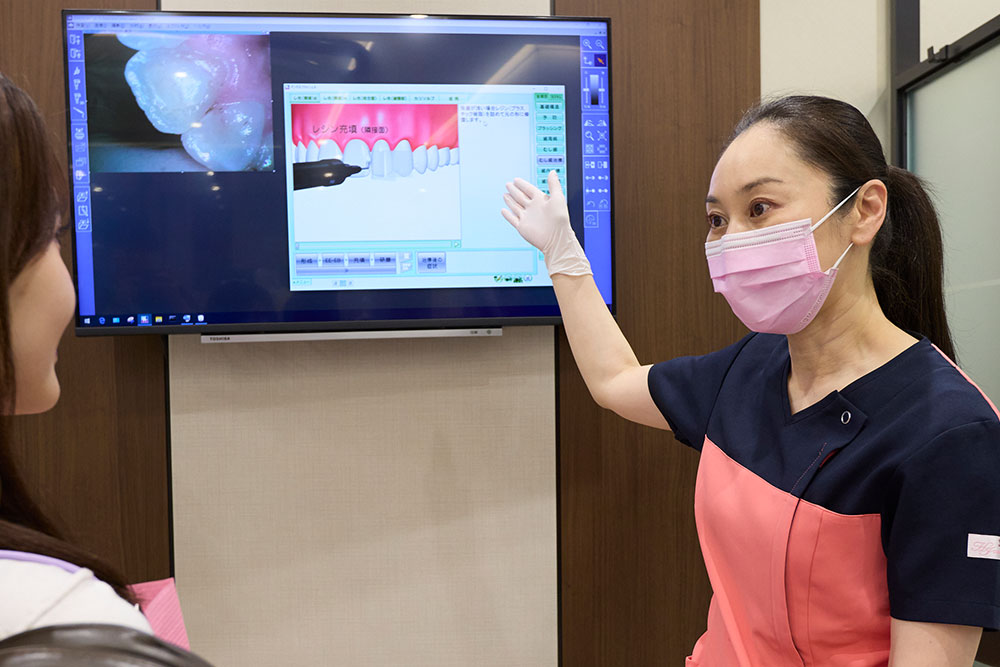 丁寧で分かりやすい説明